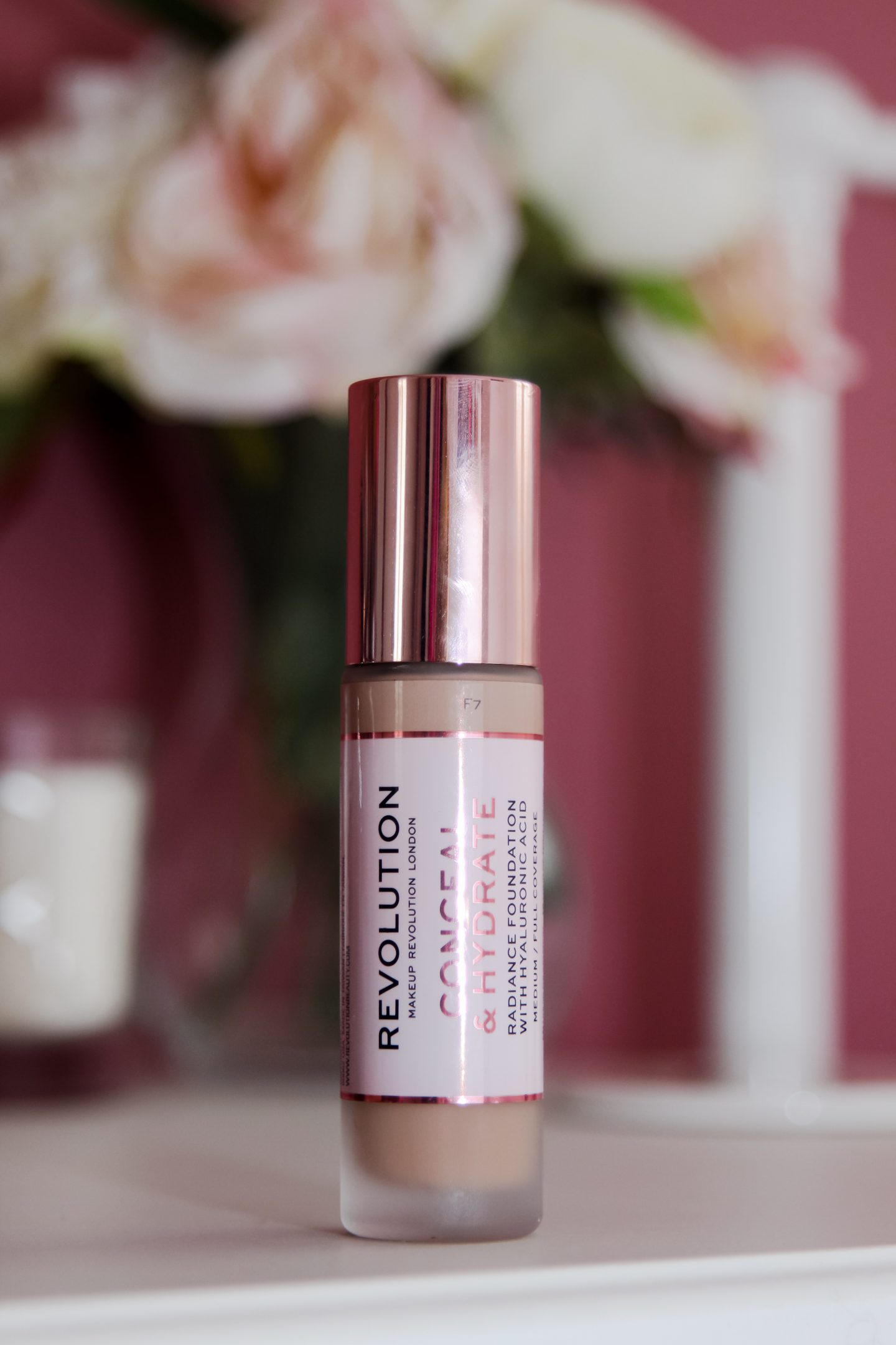 Revolution Conceal And Hydrate Foundation Review - Blonde Blog x